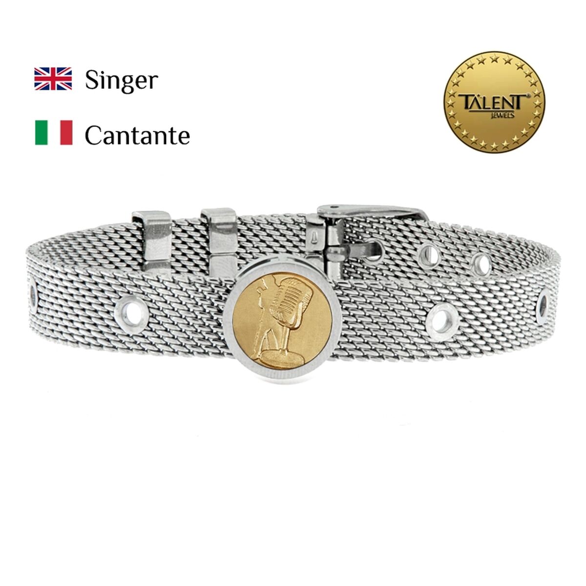 Unisexarmband Singer Talent Jewels TJA-4-02-01-1-235 Silvrig - 2
