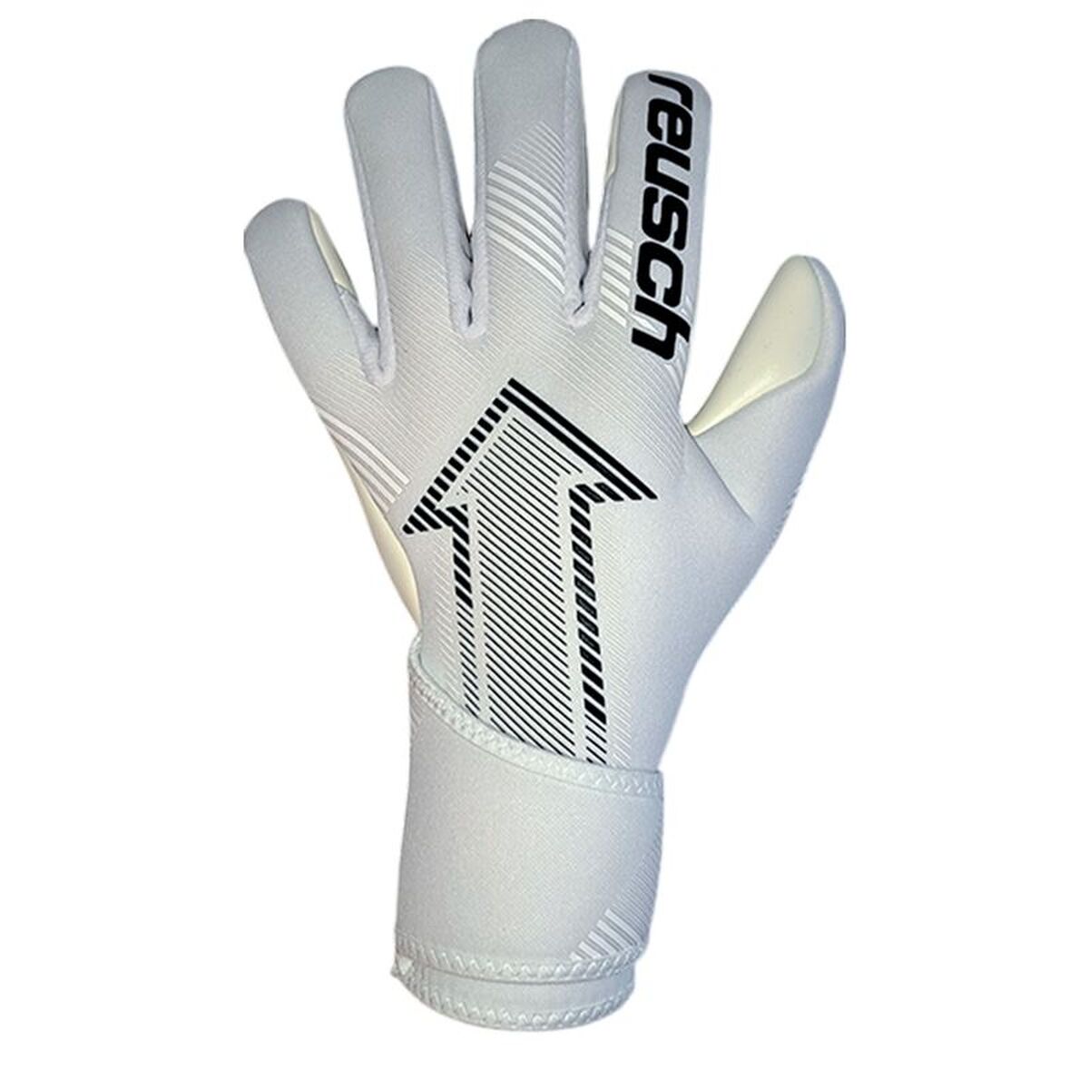 Målvaktshandskar Reusch Attrakt Fastgrip Silver Vit Vuxna - 2