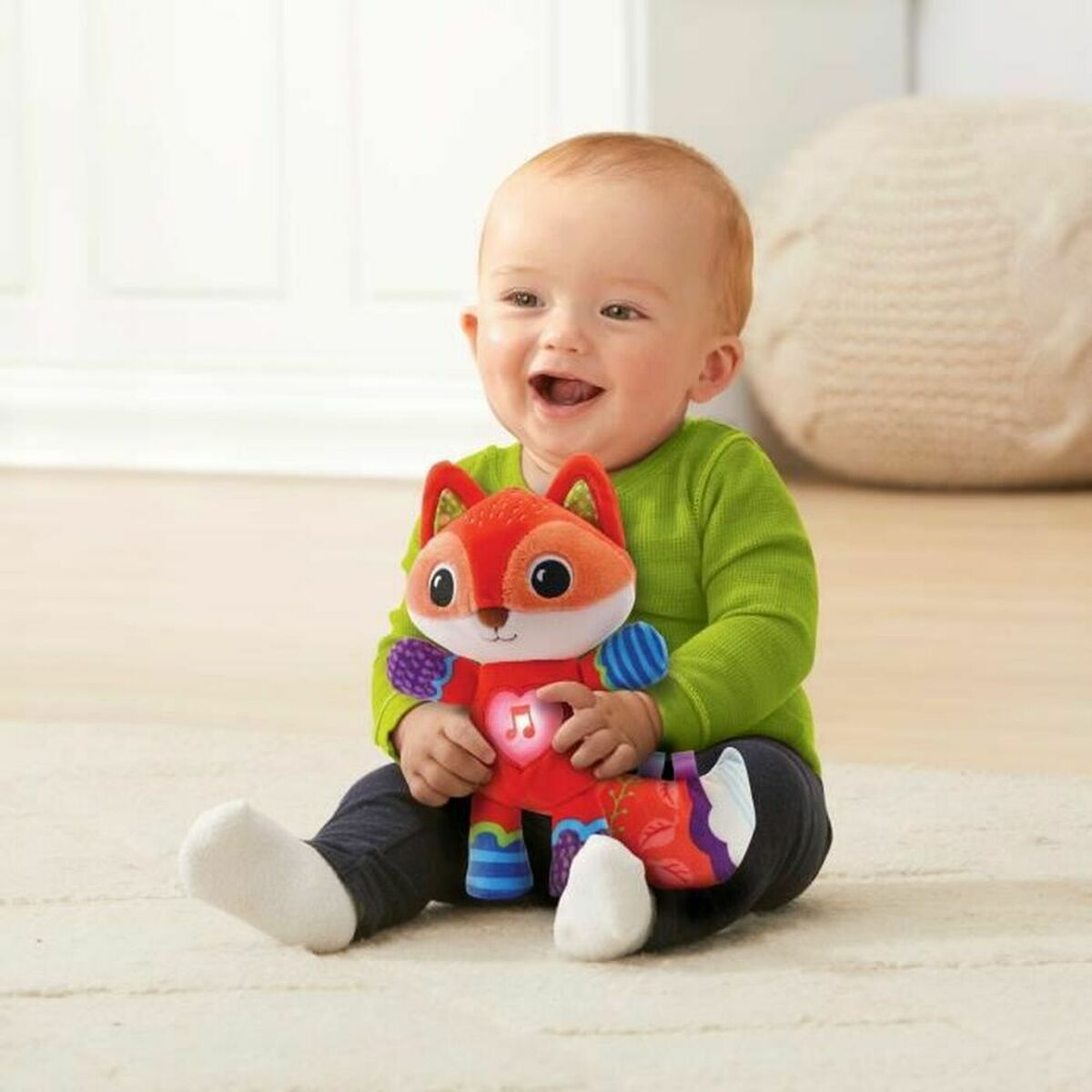 Mjukdjur med ljud Vtech Baby Malo, my sleeping fox - 2