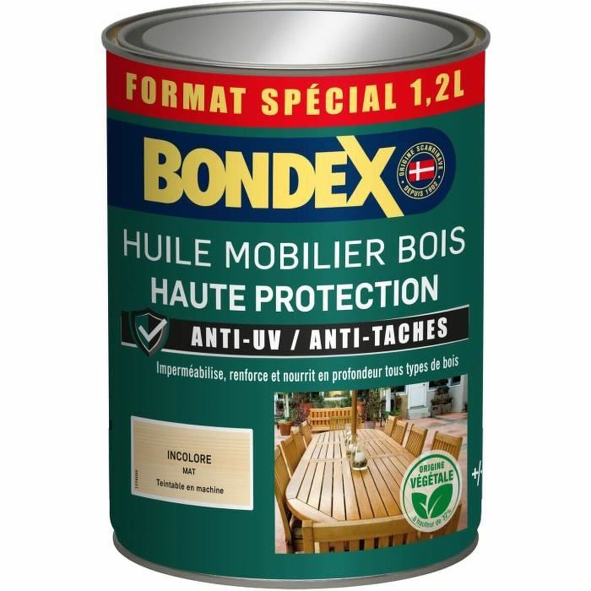 Grundfärg Bondex Matt 1,25 L Transparent