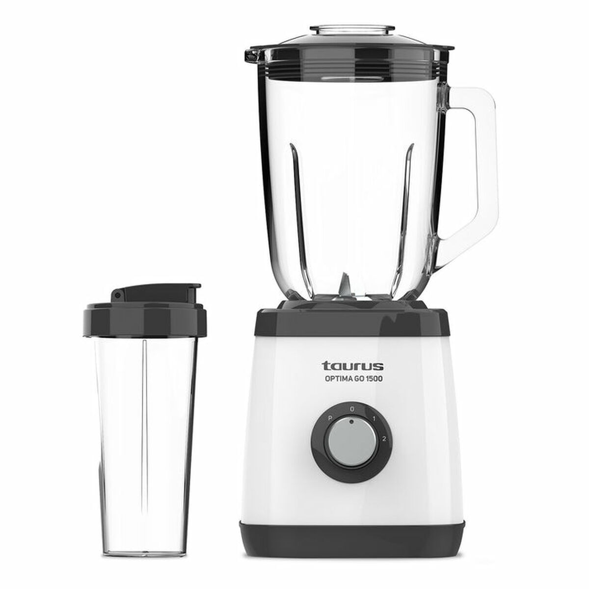 Glasmixer Taurus 912471000 Vit Svart 1500 W 1,5 L