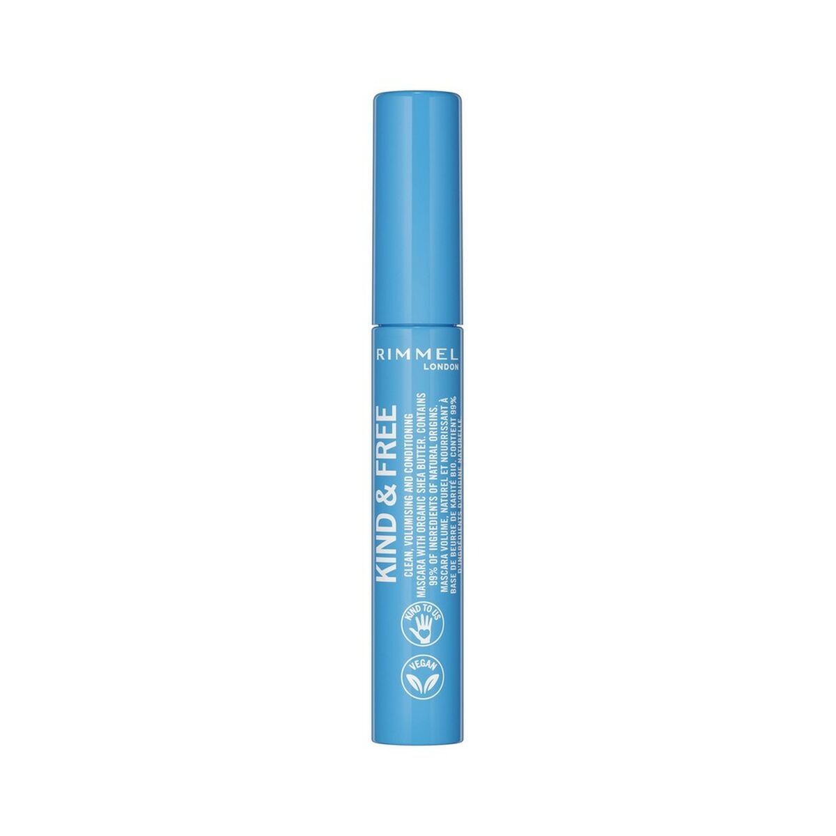 Maskara Rimmel London Kind & Free Svart Brun Nº 02 (7 ml)