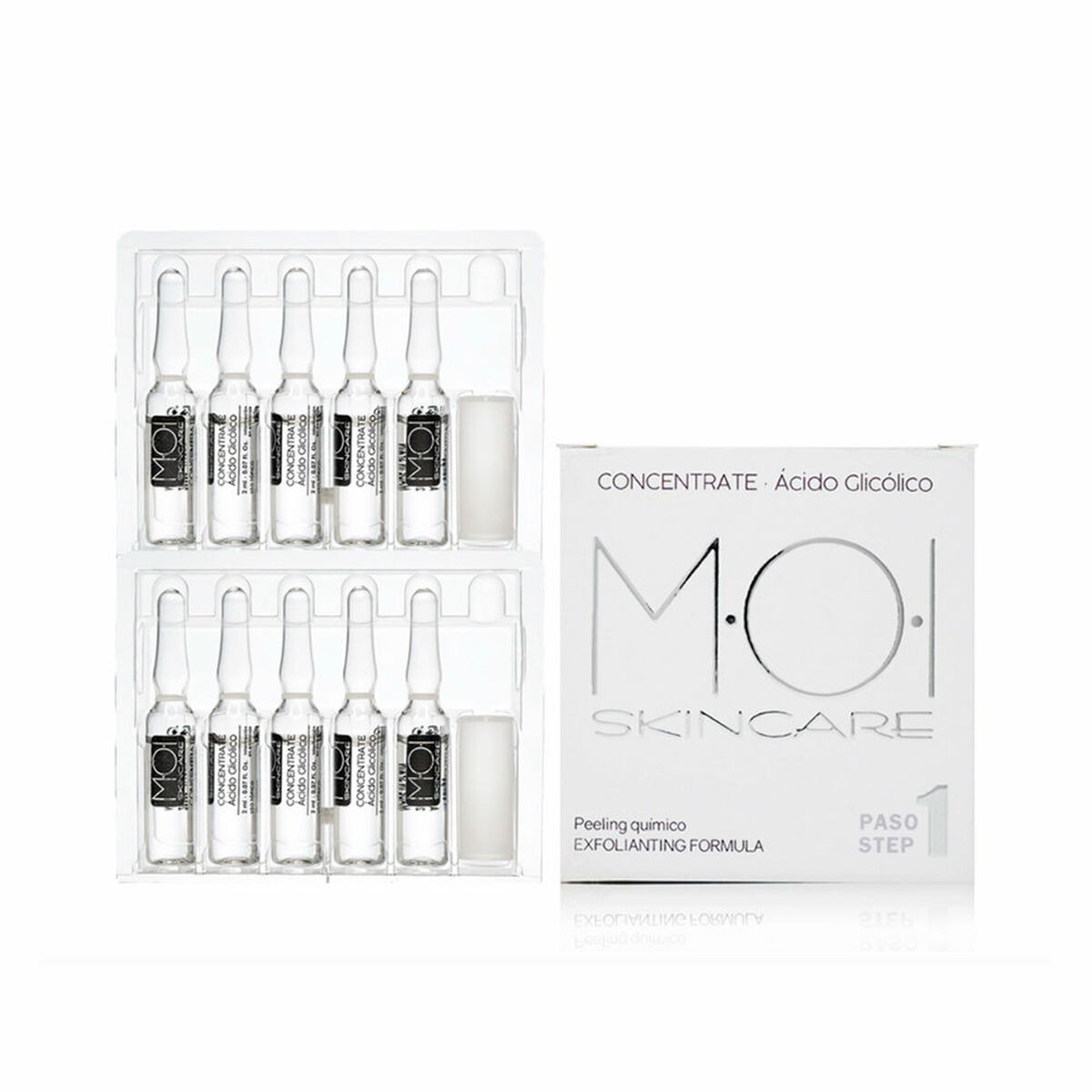 Ampuller för effektivt lyft MOI GLYCOLIC ACID 2 ml 10 antal