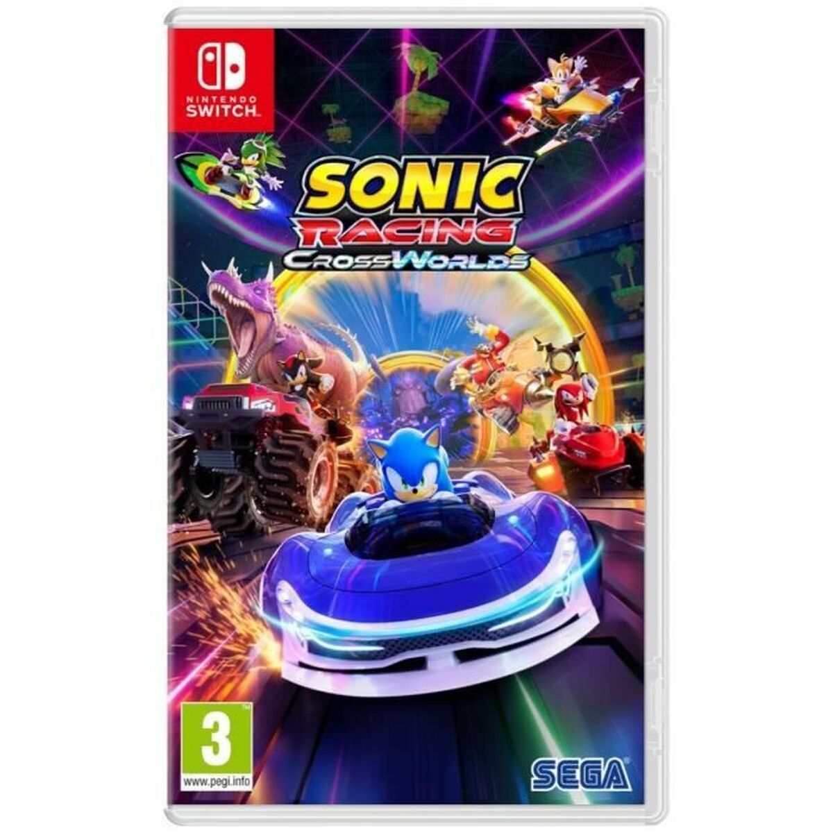 TV-spel för Switch SEGA Sonic Racing CrossWorlds