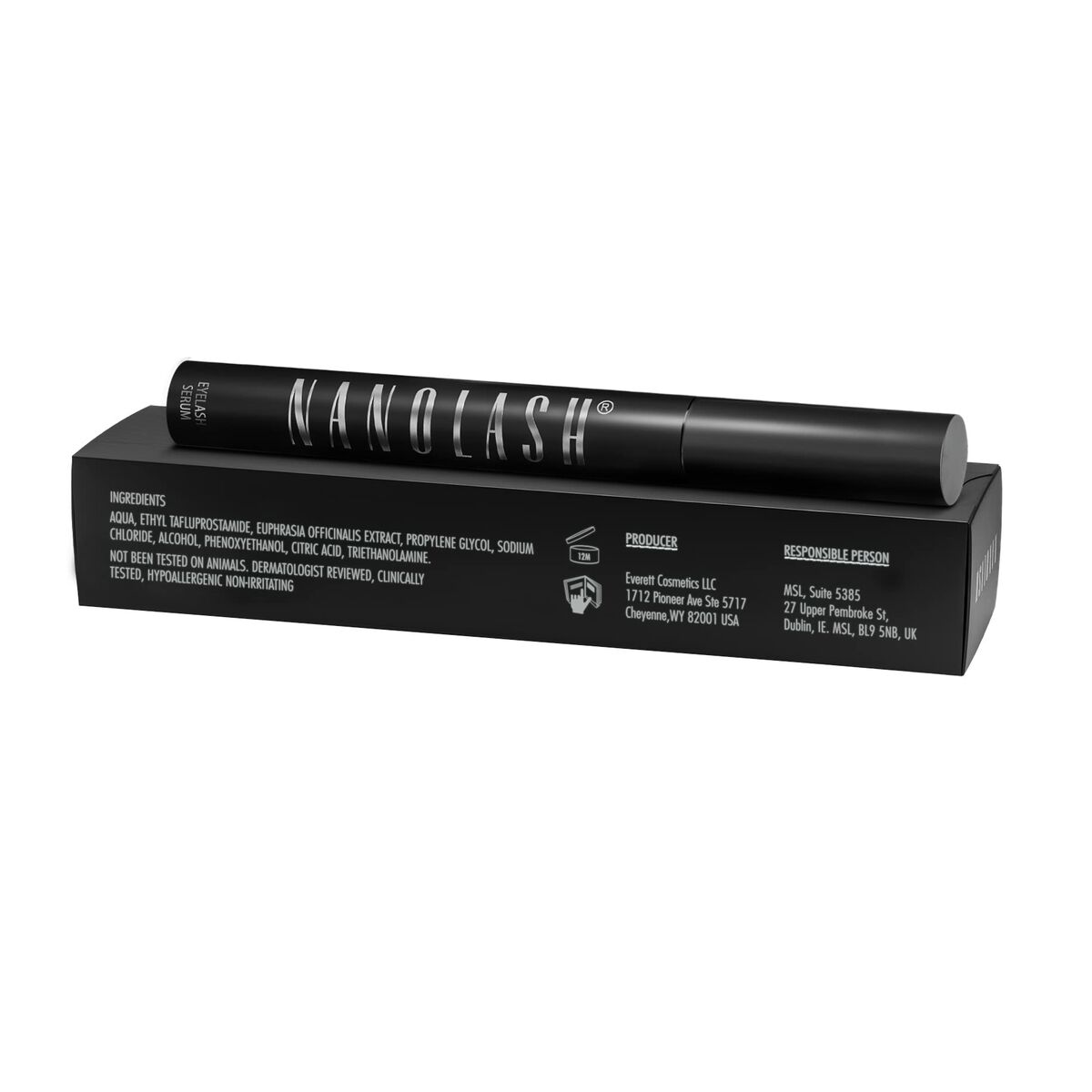 Ögonfrans- och brynserum Nanolash Eyelash 3 ml - 2
