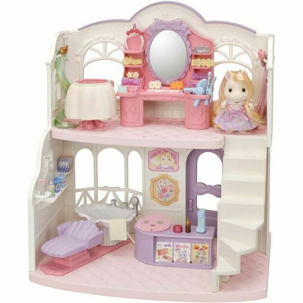 Dockhus Sylvanian Families The Pony Hair Salon