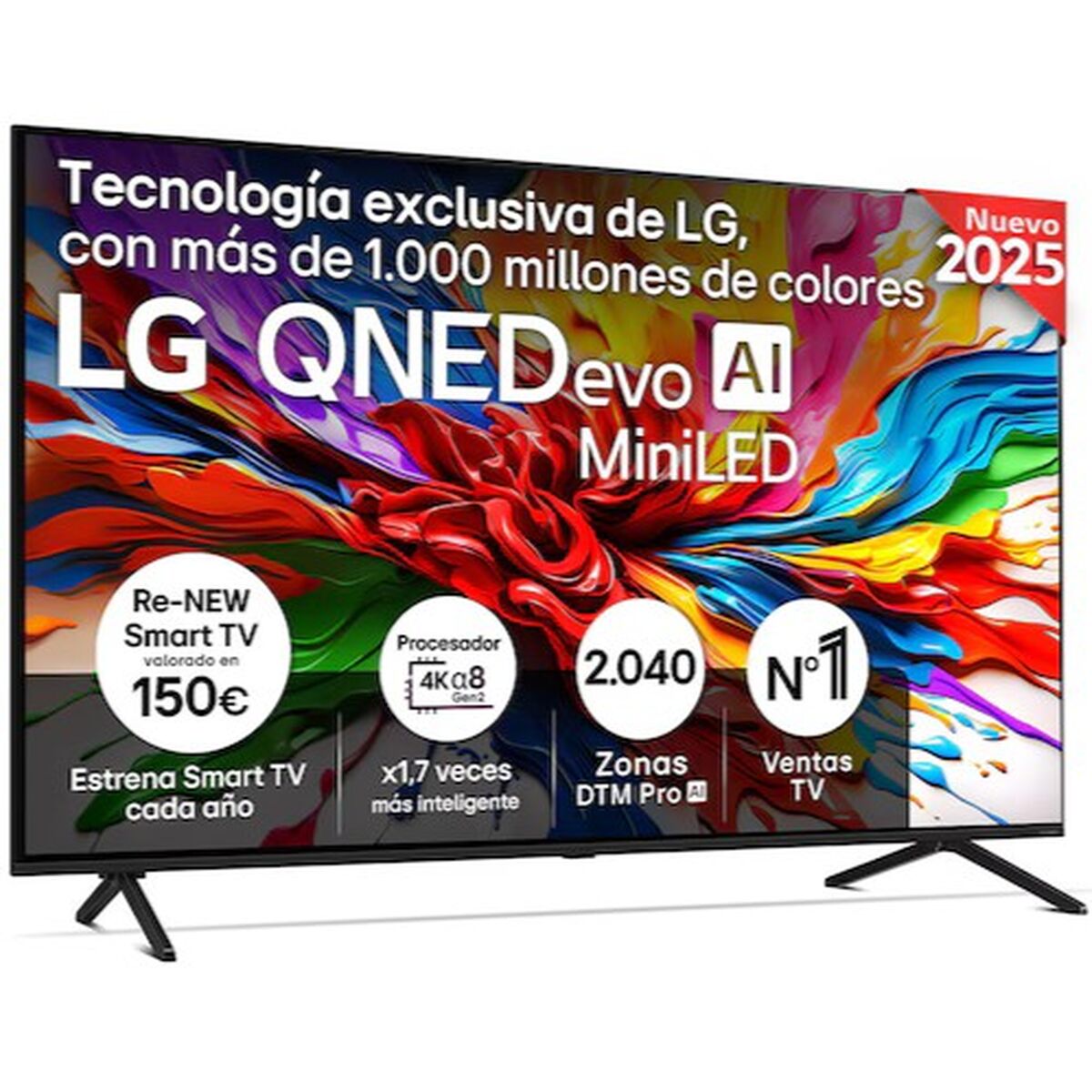 Smart TV LG 75QNED92A6A 4K Ultra HD 75" HDR Wifi DVB-S2 QNED