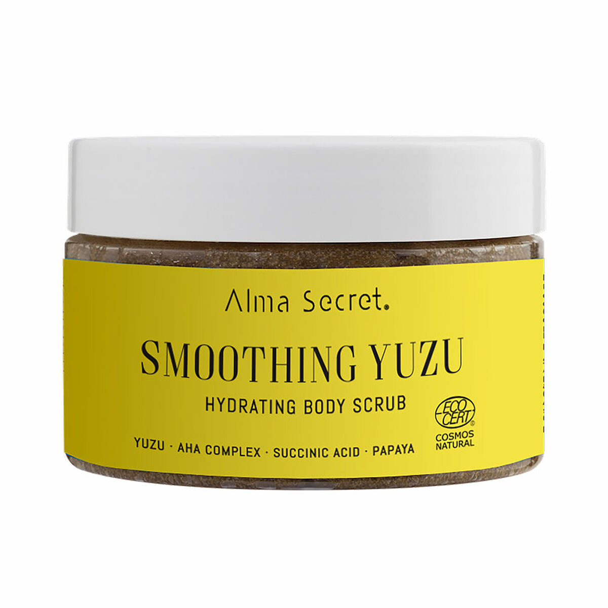 Kroppsskrubb Alma Secret Smooothing Yuzu 250 ml Fuktgivande