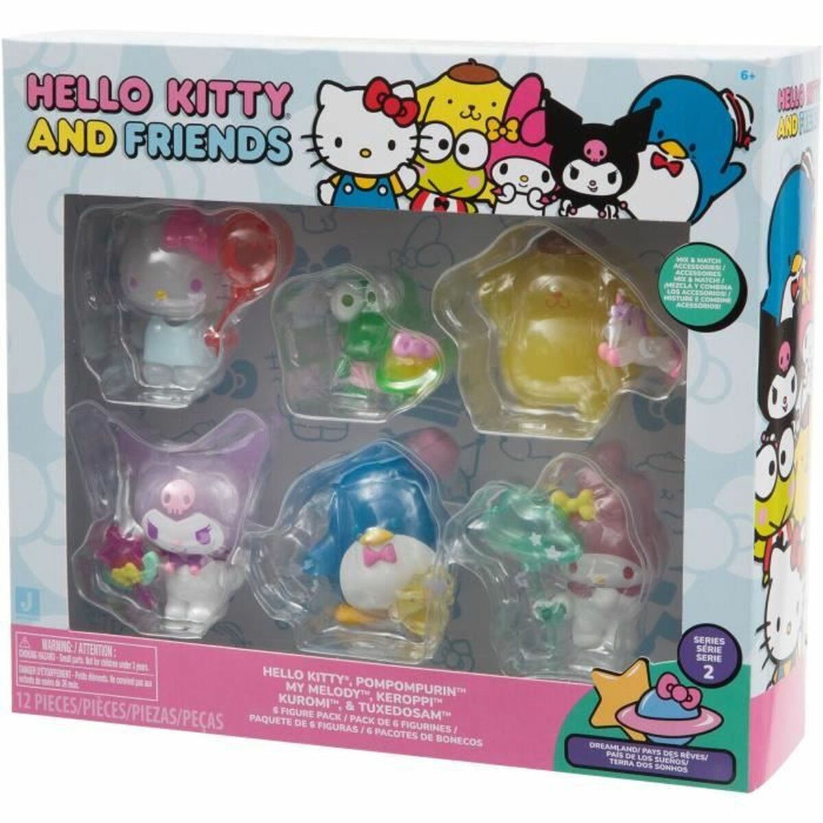 Actionfigurer Hello Kitty 11 6 Delar (6 antal) - 2