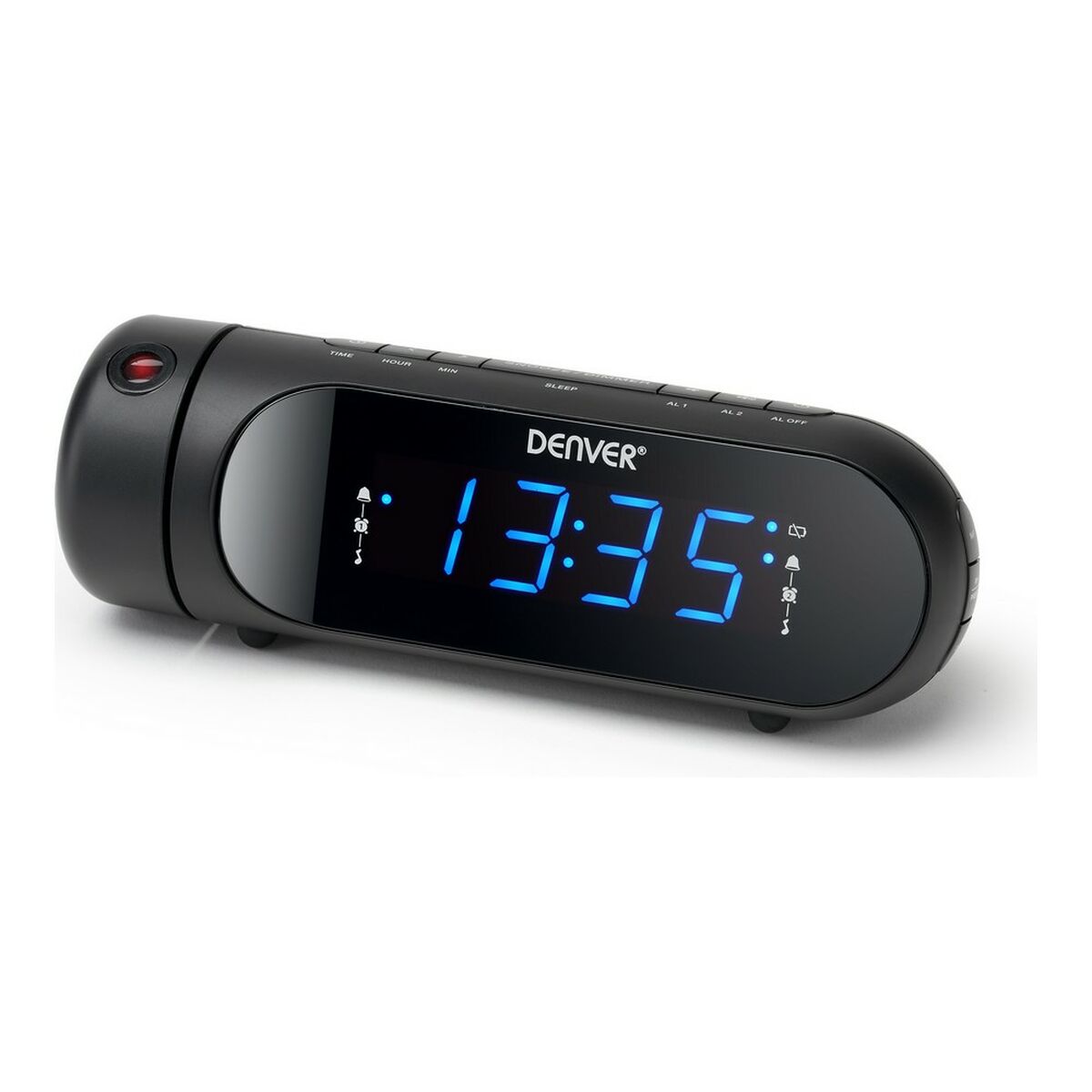 Klockradio FM Denver Electronics CPR-700 Svart - 2
