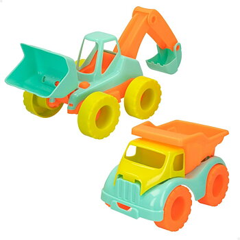 Strandleksaker set Colorbaby 2 Delar polypropen (12 antal)