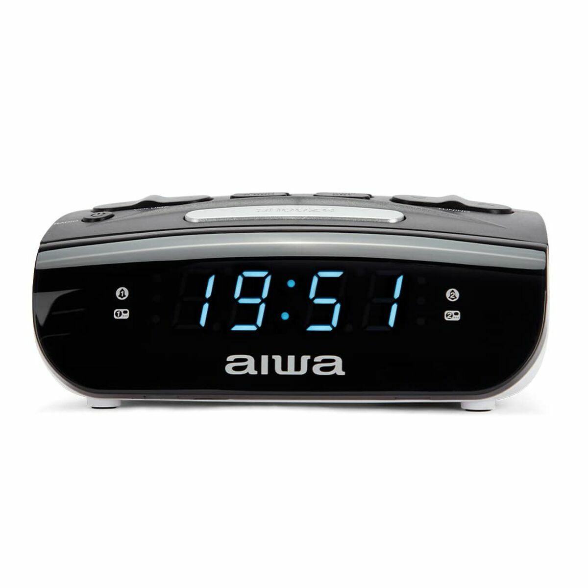 Klockradio Aiwa CR-15 Svart