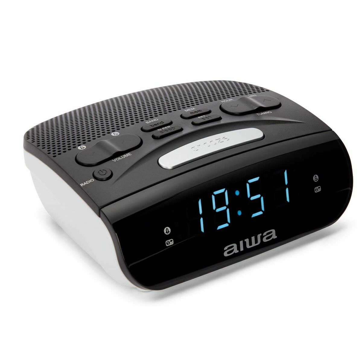 Klockradio Aiwa CR-15 Svart - 2