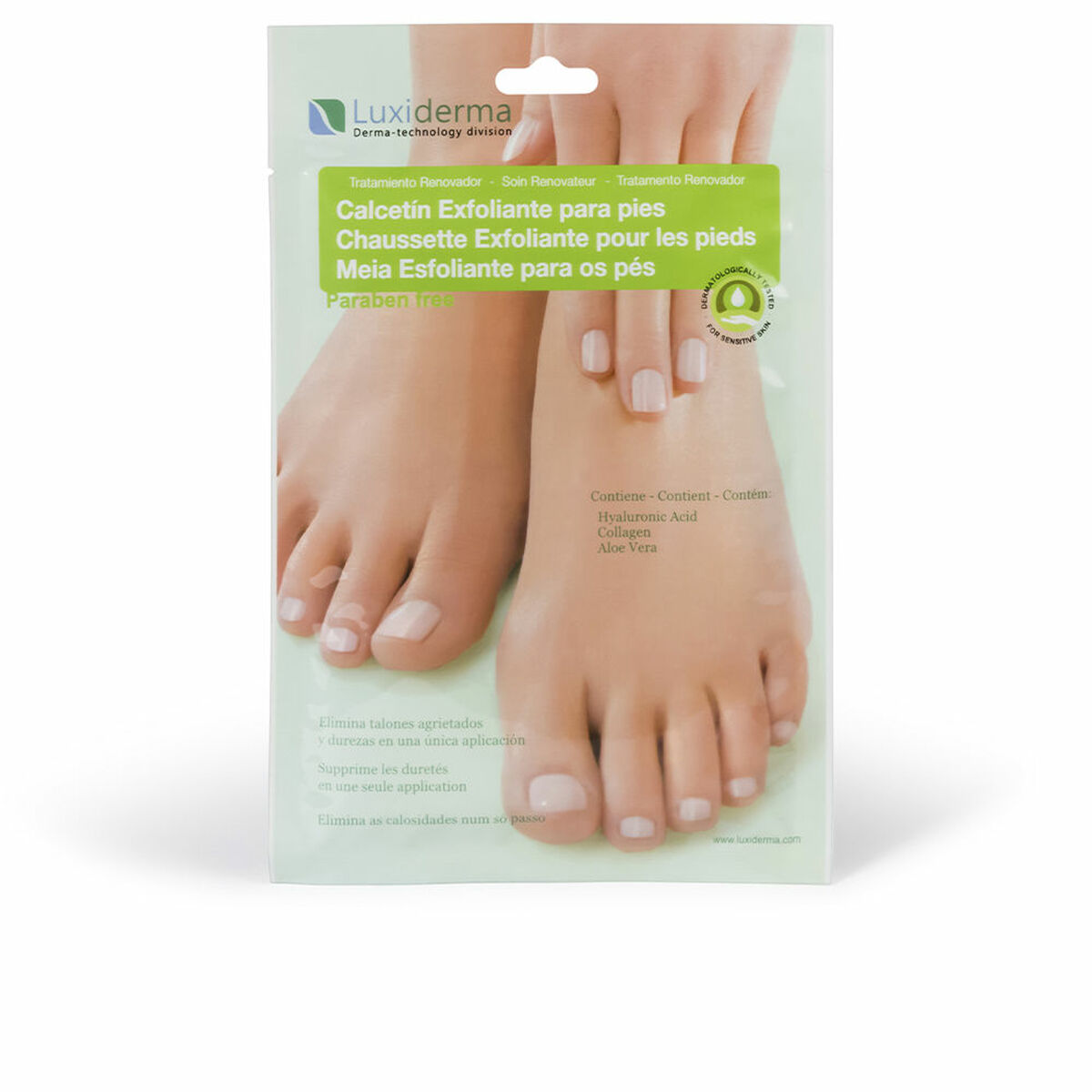 Fotpeeling Luxiderma   Strumpor 2 Delar