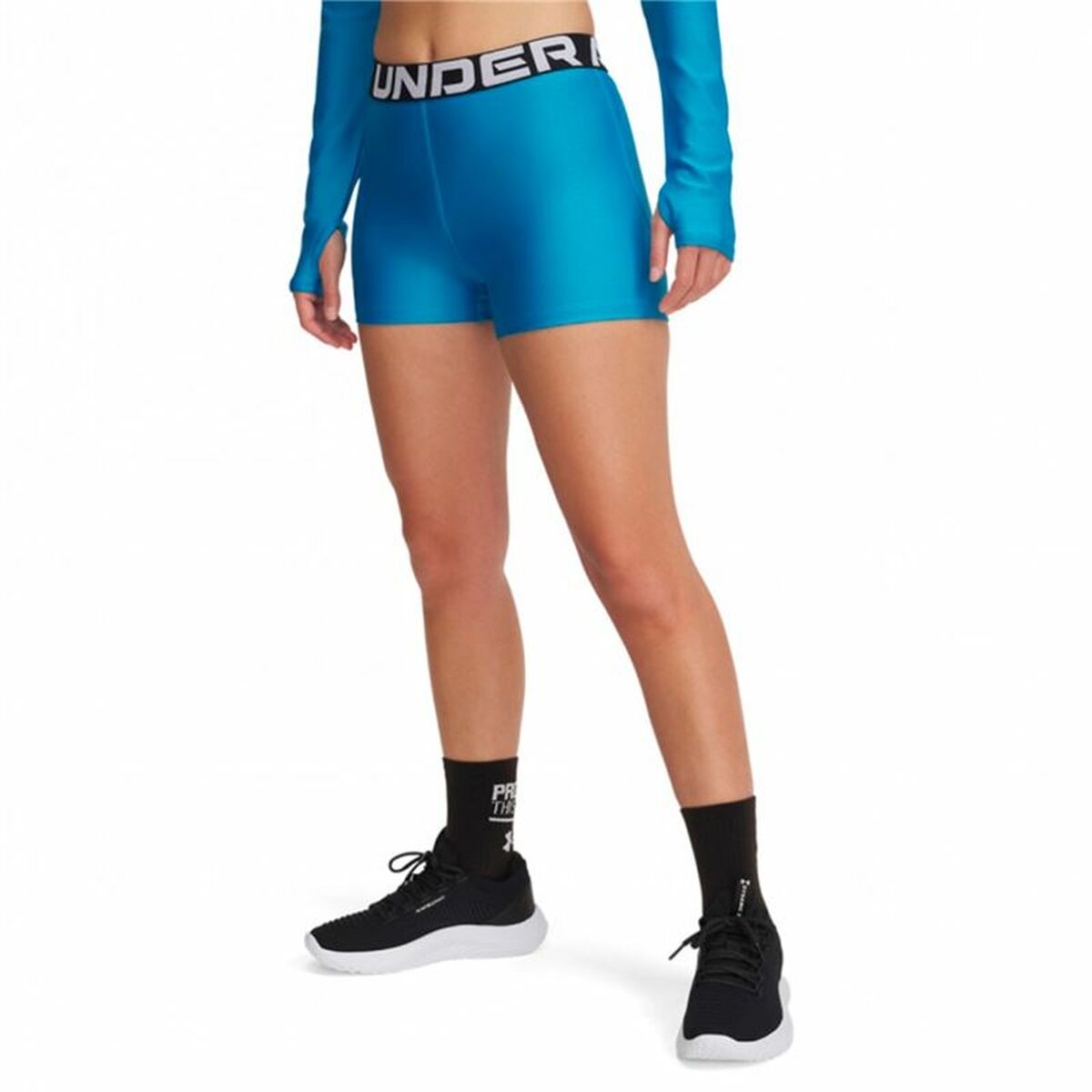 Sport-leggings, Dam Under Armour Hg Shorty Blå Indigo