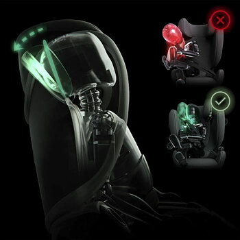 Bilstol Cybex Solution X i-Fix Grå ECE R129/04