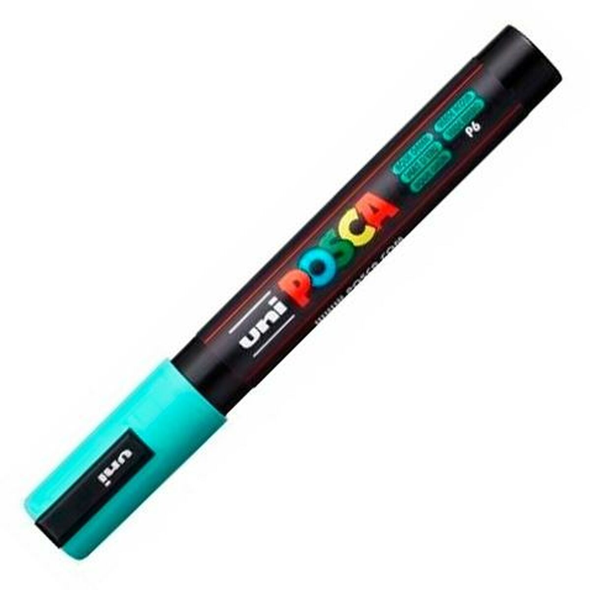 Markör POSCA PC-5M Turkosgrön (6 antal) - 2