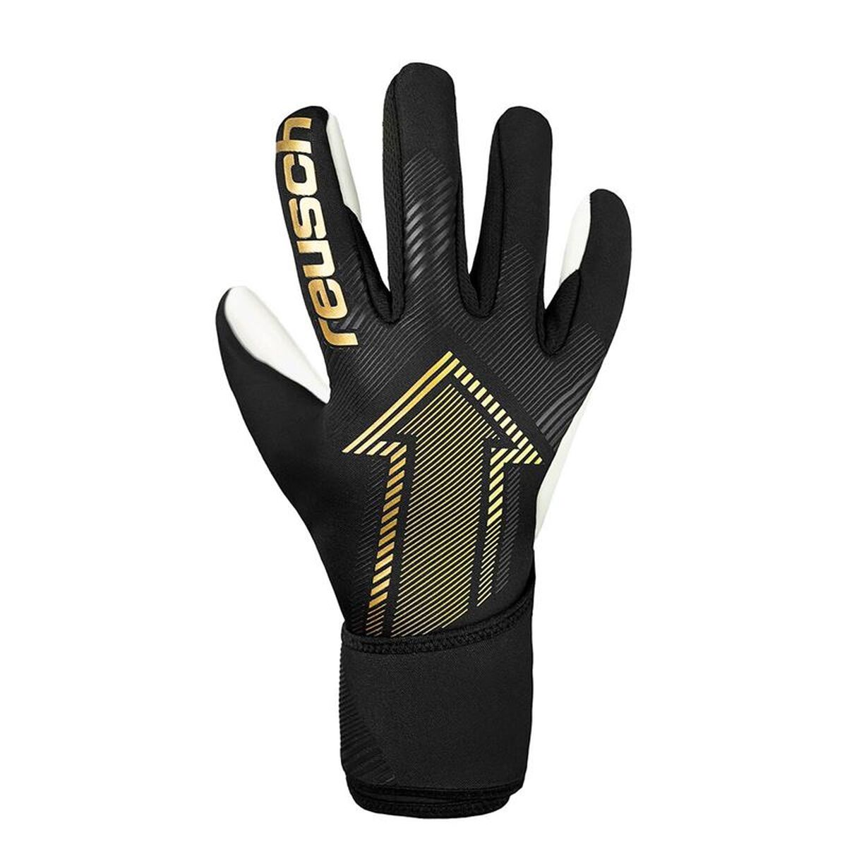 Målvaktshandskar Reusch Fastgrip Silver Svart Vuxna