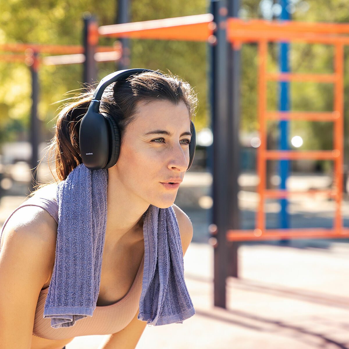 Trådlöst Hopfällbart Headset Folbeat InnovaGoods - 3