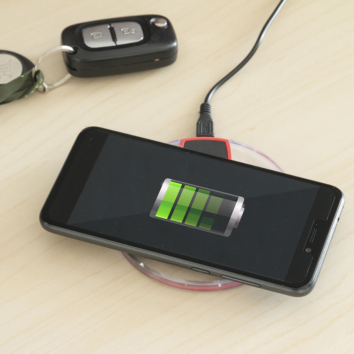 Qi Trådlös Laddare till Smartphones InnovaGoods - 2