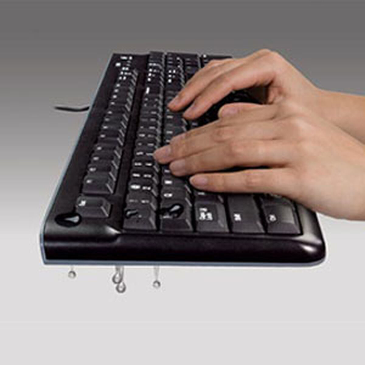 Tangentbord Logitech K120 Svart Qwerty Spanska Qwerty US - 3