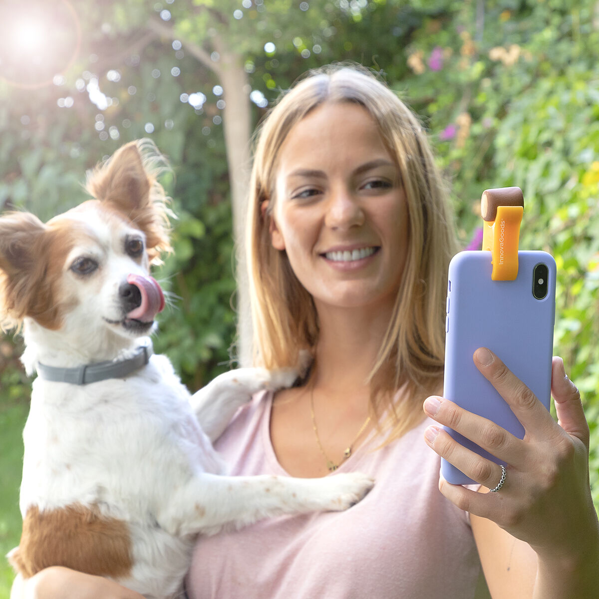 Selfieklämma för husdjur Pefie InnovaGoods - 2