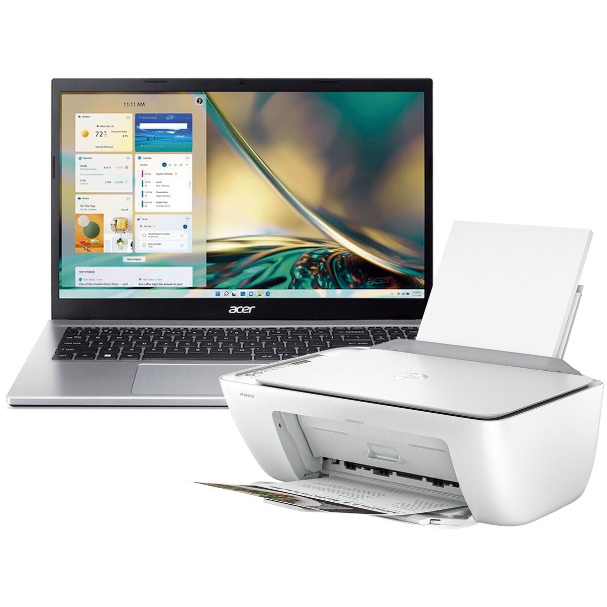 Bärbar dator Acer Aspire 3 I5 1235U 16/512GB + HP 2810 15,6" Intel Core i5 Intel Core i5-1235U 16 GB RAM 512 GB SSD