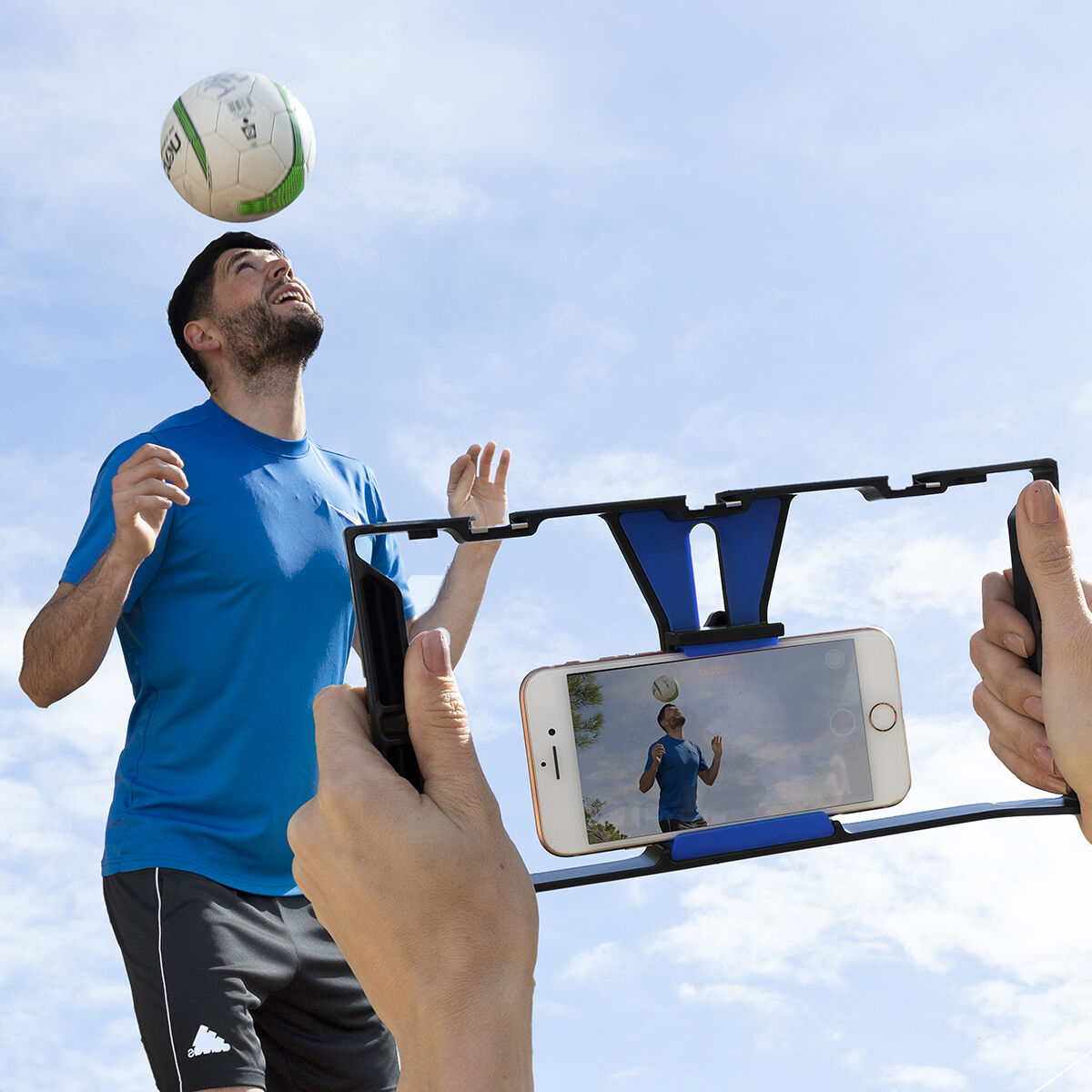 Smartphone-hållare med manuell stabilisator Stafect InnovaGoods