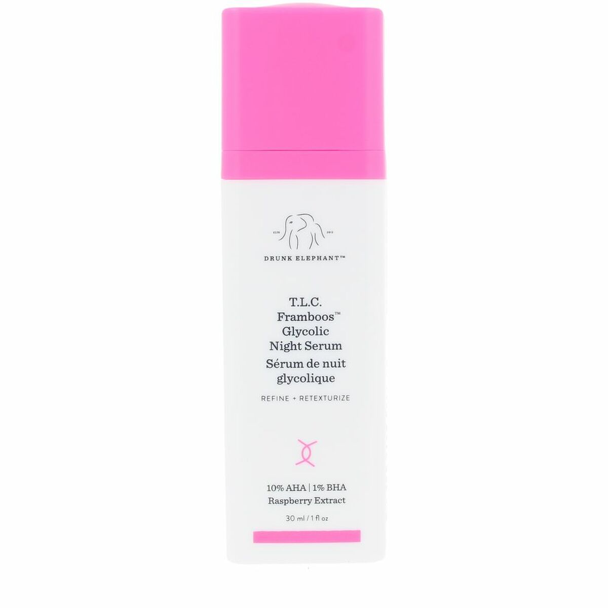 Ansiktsserum Drunk Elephant T.L.C. FRAMBOOS GLYCOLIC 30 ml