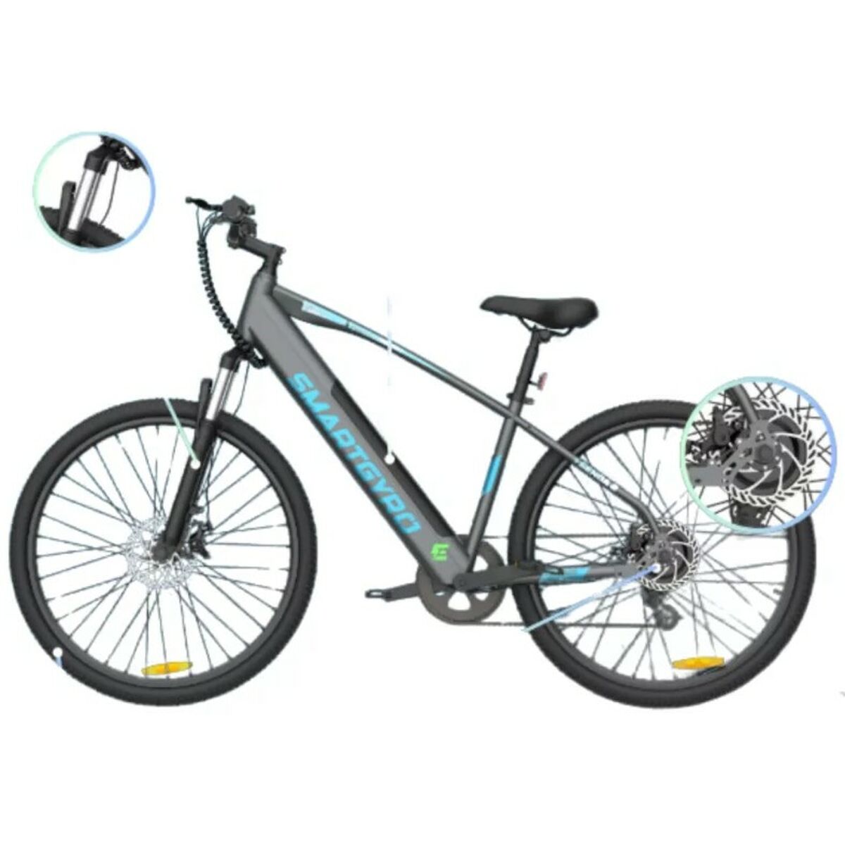 Elcykel Smartgyro SENDA 2 10000 mAh Svart 350 W 27,5"