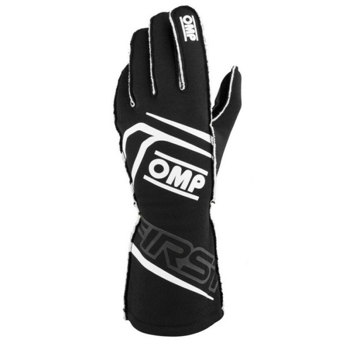 Karting Gloves OMP MY2025 Svart FIA 8856-2018 - 2