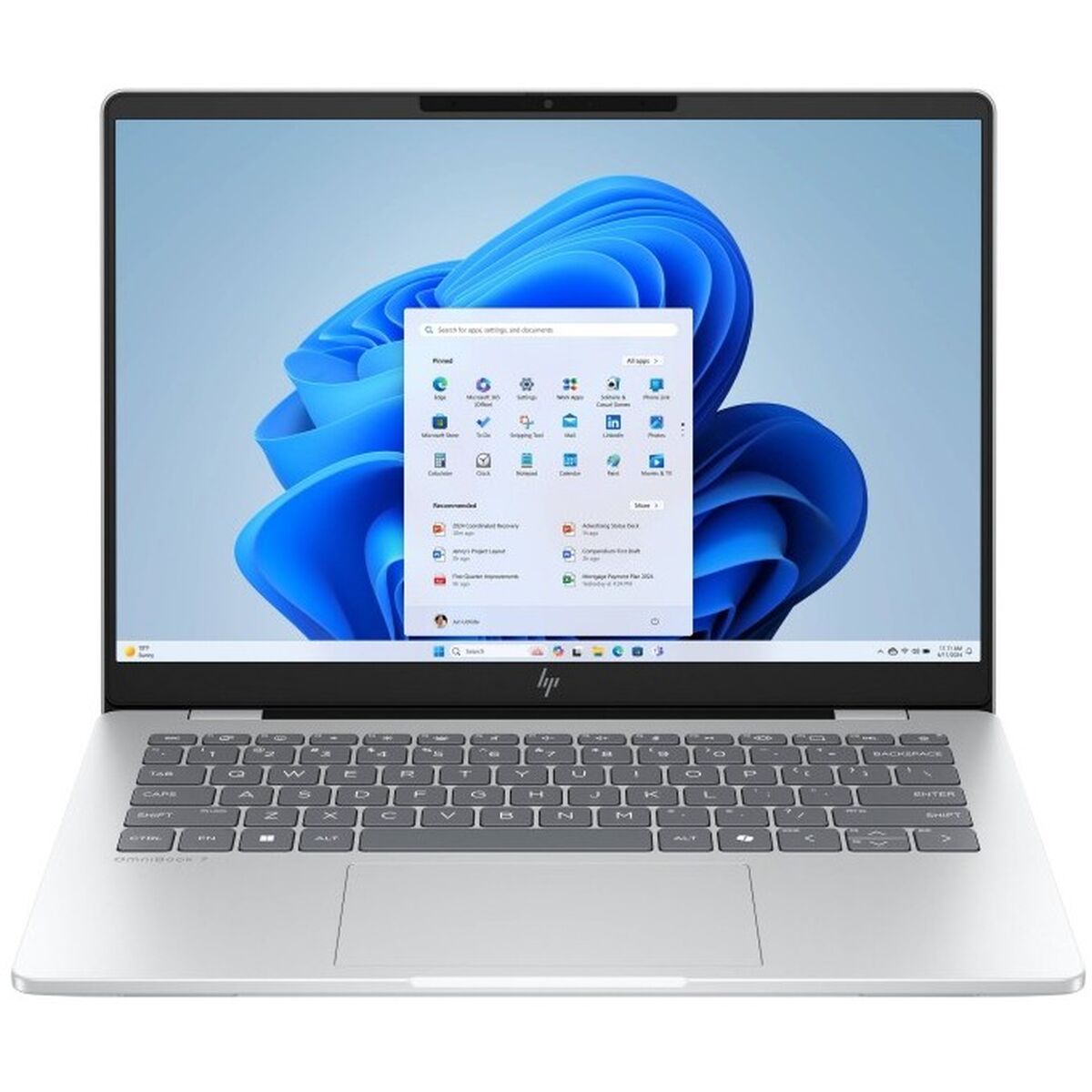 Bärbar dator HP BK7Y7EA+2810 14'' Intel Evo Core Ultra 7 155H 32 GB RAM 512 GB INTEL ARC A370M
