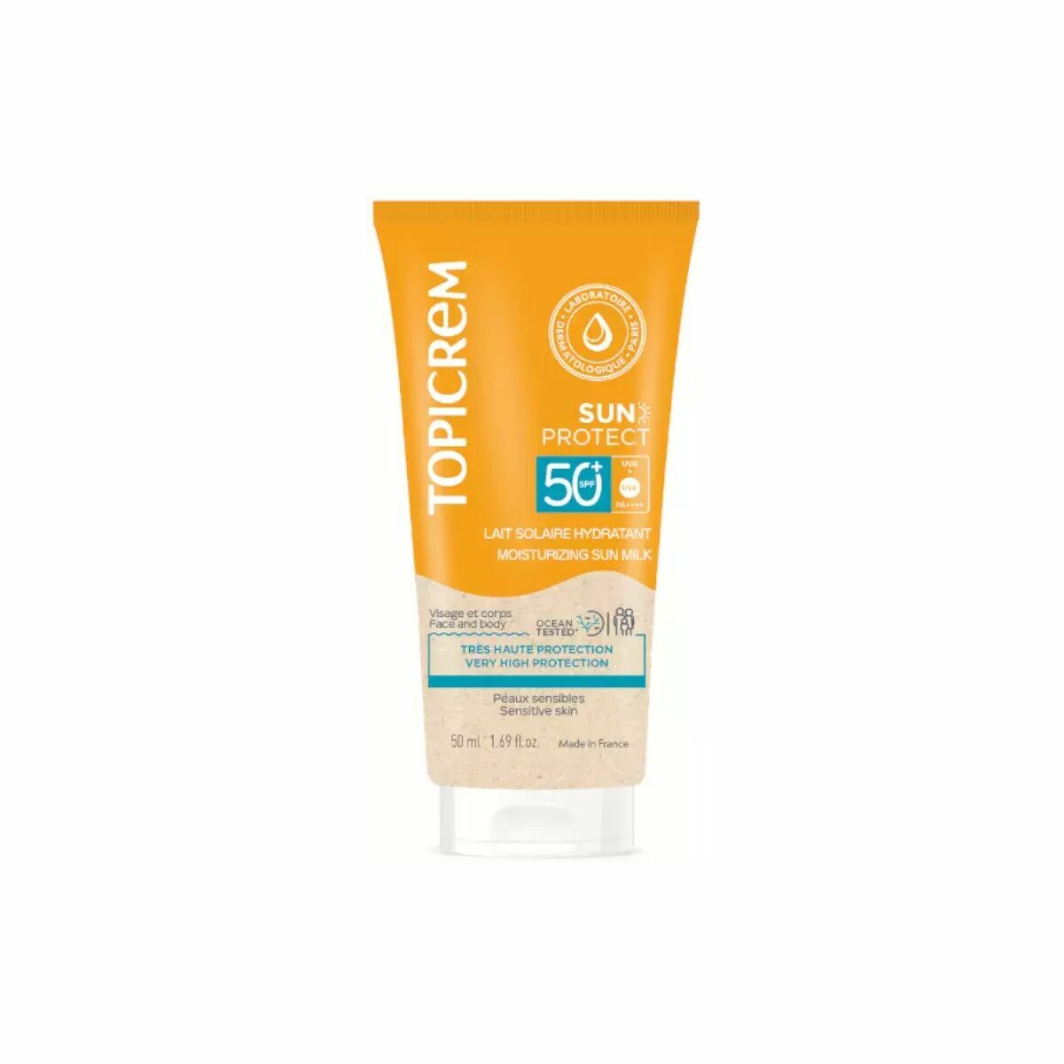 Solskydd Topicrem SUN PROTECT Spf 50 Spf 50+ 50 ml