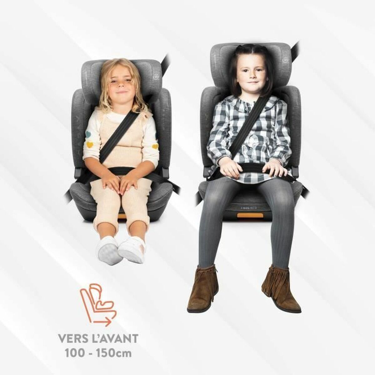 Bilstol Babyauto CAPAX BLACK LINE Svart II (15-25 kg) III (22 - 36 kg) Barn ECE R129 - 3