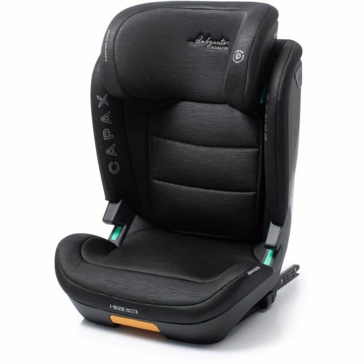 Bilstol Babyauto CAPAX BLACK LINE Svart II (15-25 kg) III (22 - 36 kg) Barn ECE R129