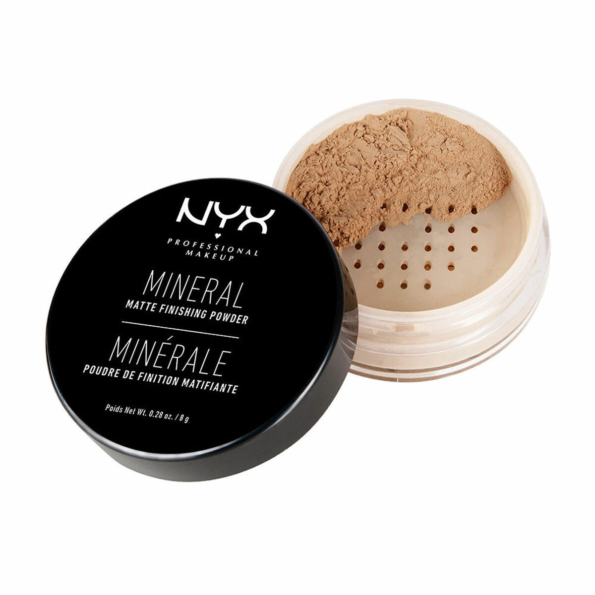 Löspuder NYX Mineral Medium/Dark 8 g