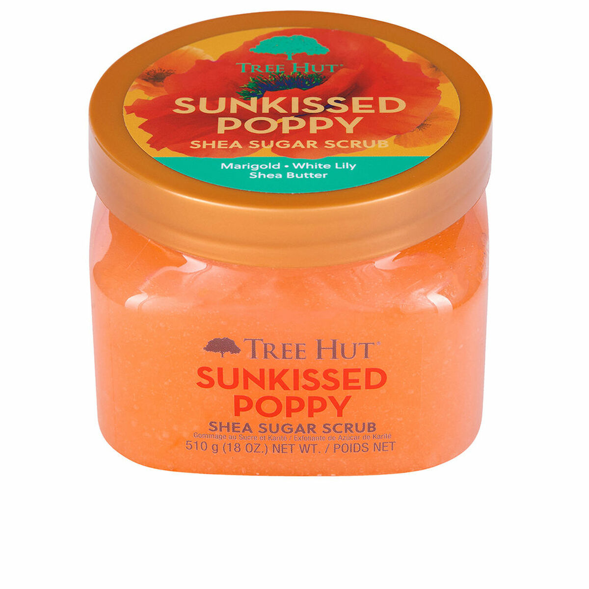 Kroppsskrubb Tree Hut Sunkissed Poppy 510 g