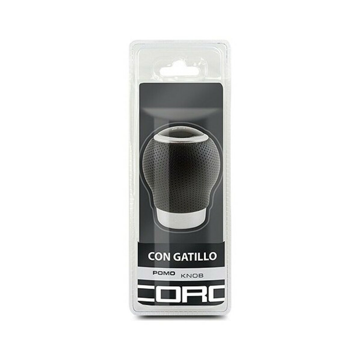 Växelspak BC Corona POM30165 Läder Med trigger Svart (27 mm) - 2