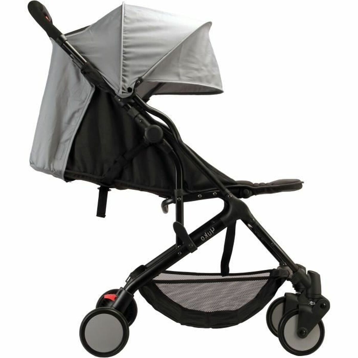 Barnvagn Bambisol Svart Grå - 3