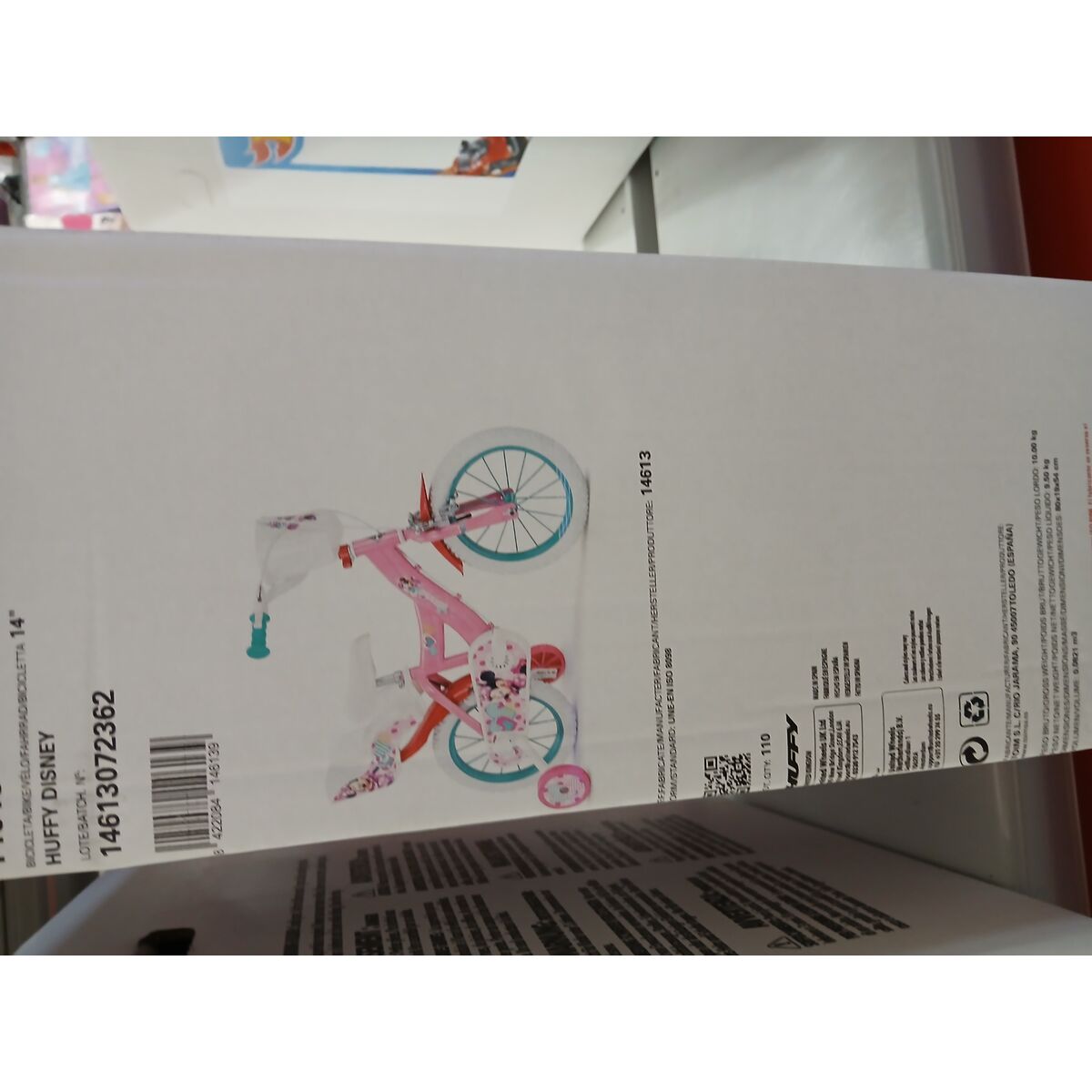 Cykel Minnie Mouse   14" - 2