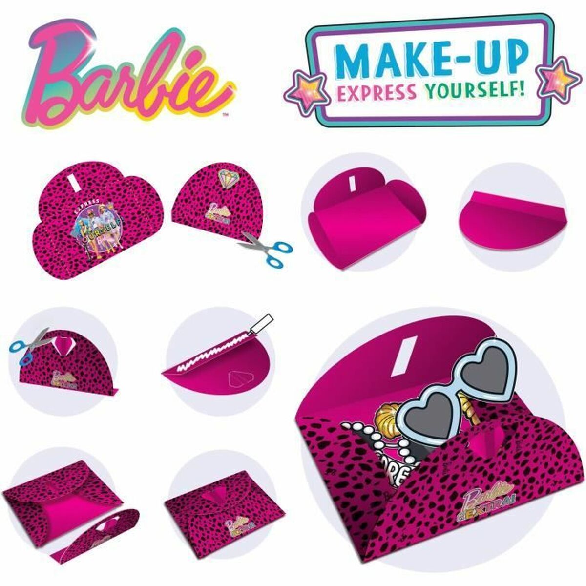 Sminkset för barn Barbie Barbie - 2