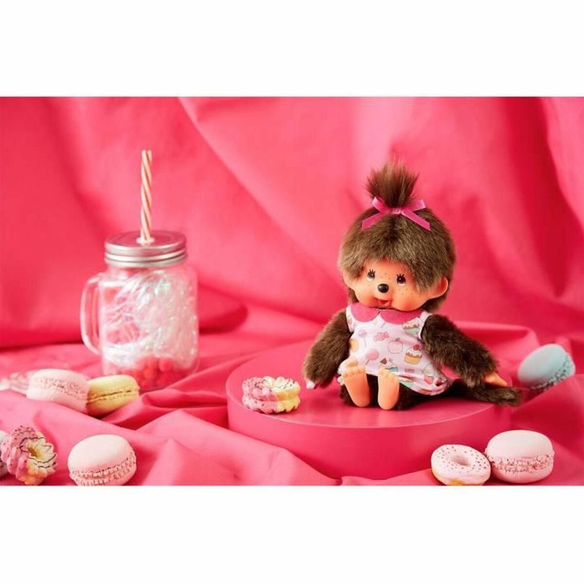 Mjukisleksak Bandai Monchhichi - 2