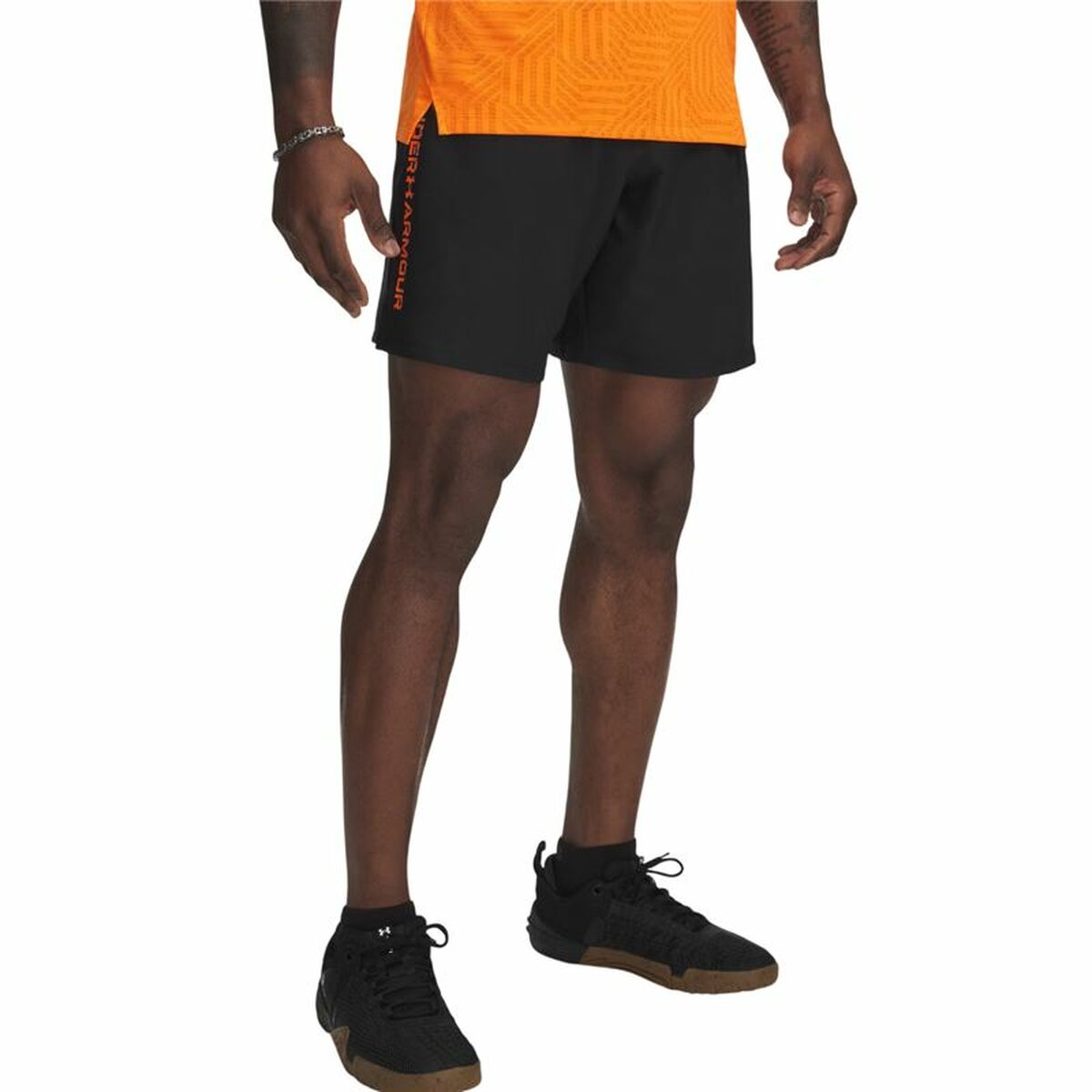 Sportshorts för män Under Armour Tech Svart Fitness