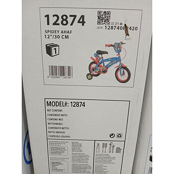 Barncykel Spidey 12"
