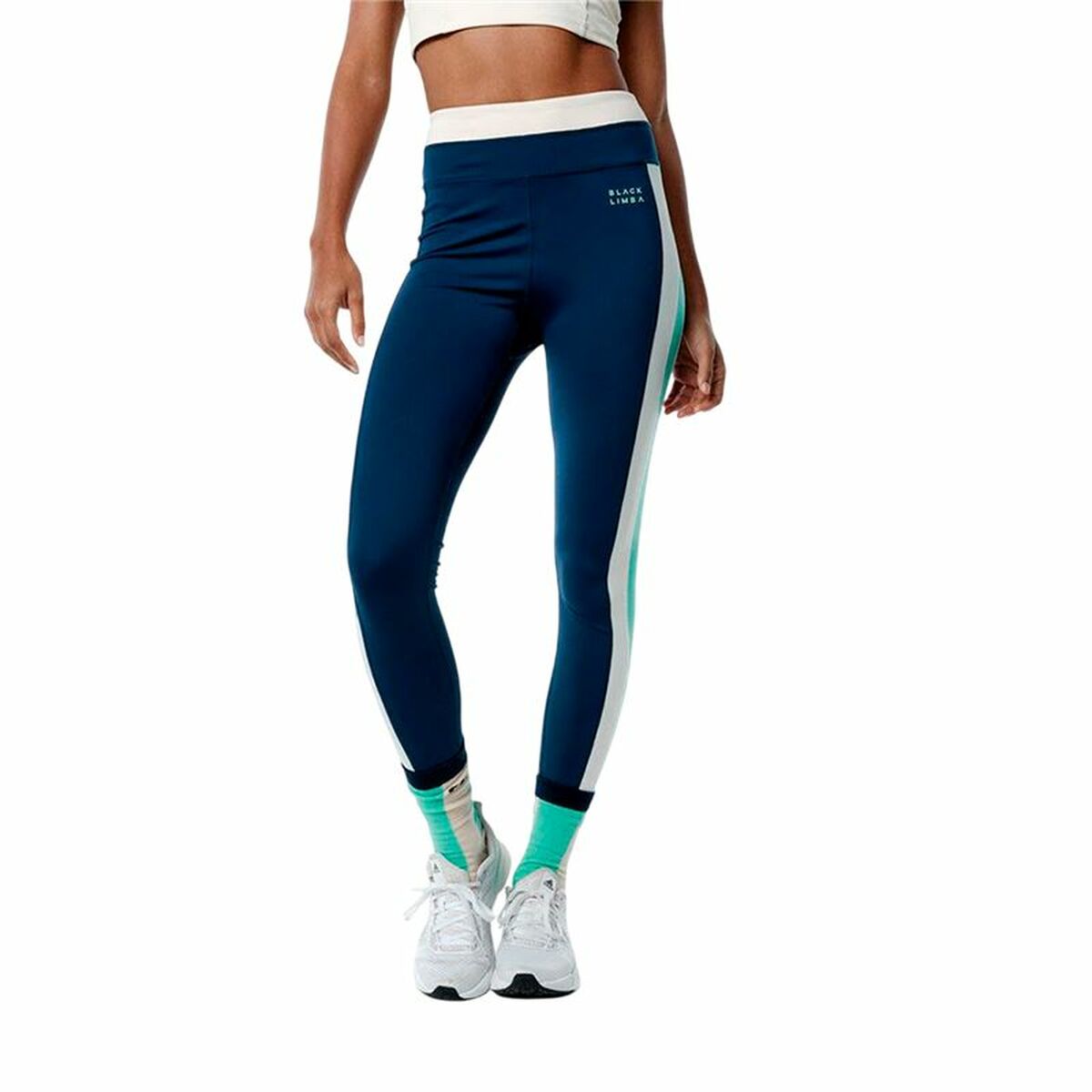 Sport-leggings, Dam Black Limba Synergyfit  Blå