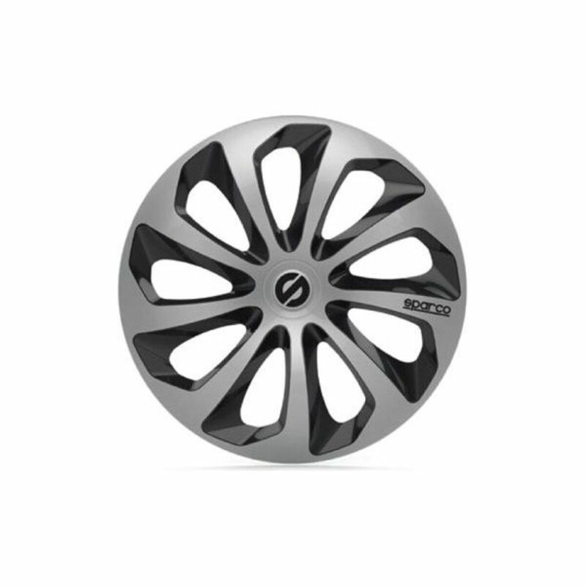 Navkapsel Sparco SPC1673SVBK 16" Svart/Silvrig