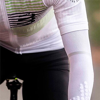 Ärm för armar Compressport ArmForce Vit