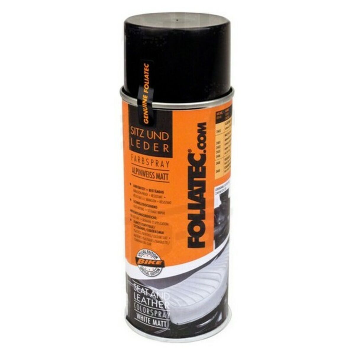 Rengöringsskum Foliatec 2400 Sits Läder (400 ml)