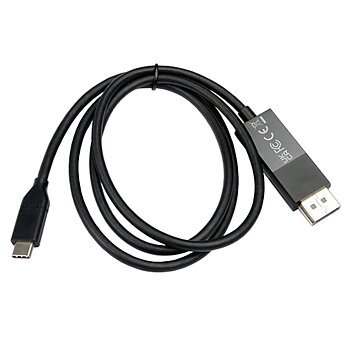 USB-C till DisplayPort Adapter V7 V7UCDP-2M Svart
