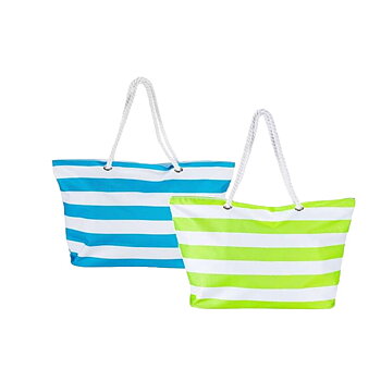 Strandväska Bismark Blå Vit Oxford 59 x 19 x 40 cm